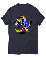 T-Shirt Unisex - Freeze Goku - Color Thumbnail Σκούρο Μπλε