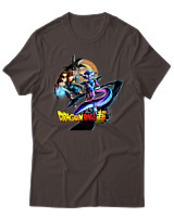 T-Shirt Unisex - Freeze Goku - Color Thumbnail Καφέ