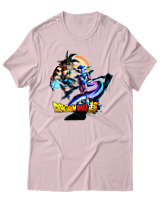 T-Shirt Unisex - Freeze Goku - Color Thumbnail Απαλό Ροζ