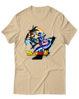 T-Shirt Unisex - Freeze Goku - Color Thumbnail Μπεζ