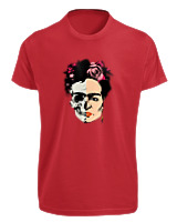 T-Shirt Fit Αντρικό - Frida Duality - Color Thumbnail Κόκκινο