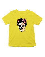 T-Shirt  Παιδικό - Frida Duality - Color Thumbnail Κίτρινο