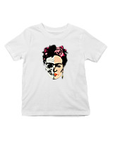 T-Shirt  Παιδικό - Frida Duality - Color Thumbnail 'Ασπρο