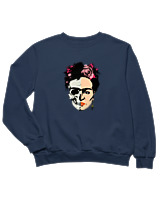 Φούτερ χωρίς κουκούλα Παιδικό - Frida Duality - Color Thumbnail Σκούρο Μπλε