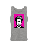 Αμάνικο Μπλουζάκι Αντρικό - Frida Kahlo Foux - Color Thumbnail Γκρί Μελανζέ