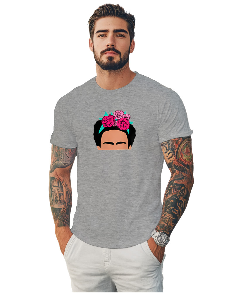 Frida Kahlo Head Colorfull - Image 1