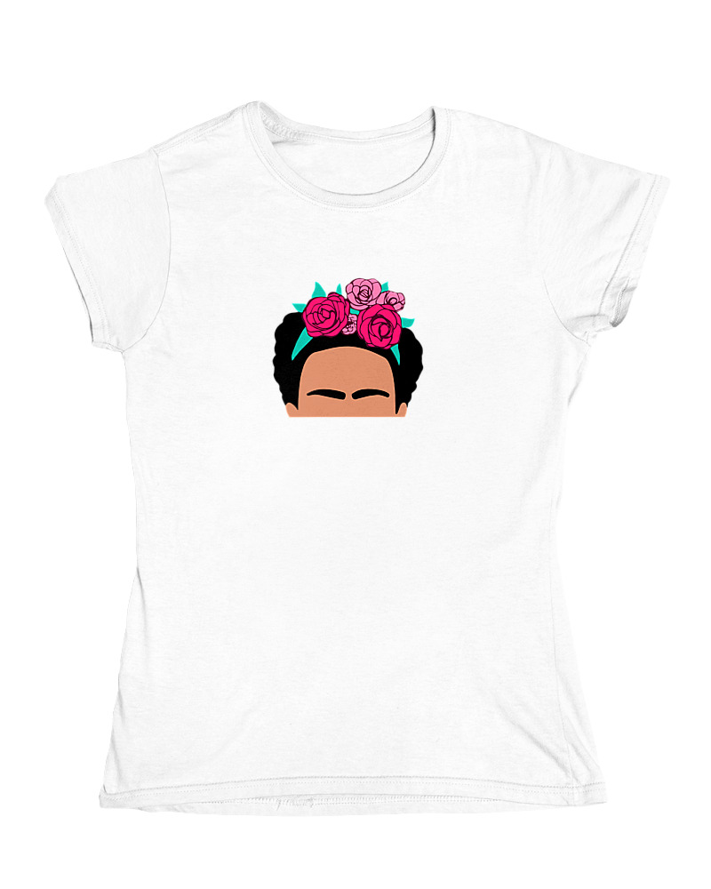 Frida Kahlo Head Colorfull - Image 0