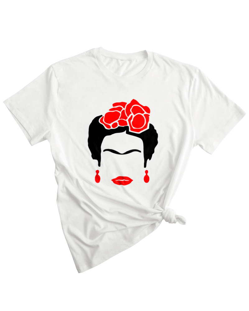 Frida Kahlo Red Flowers - Image 0