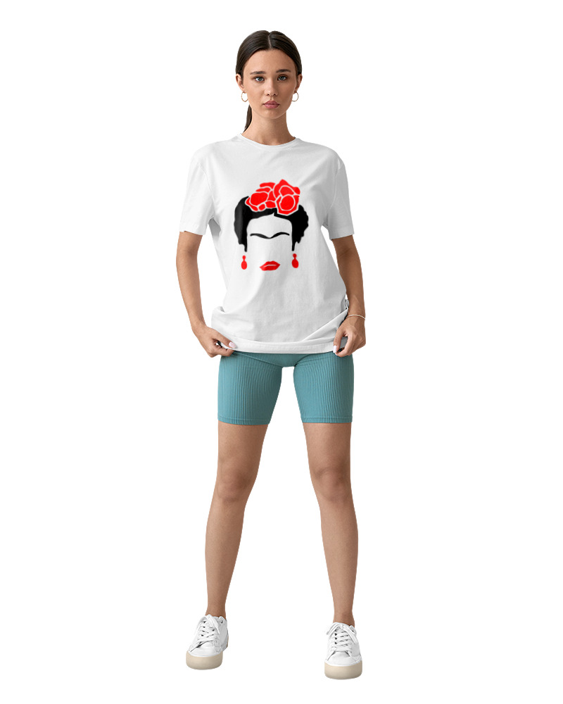 Frida Kahlo Red Flowers - Image 2