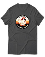 T-Shirt Αντρικό - Fried Chicken - Color Thumbnail Ανθρακί
