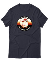 T-Shirt Αντρικό - Fried Chicken - Color Thumbnail Σκούρο Μπλε