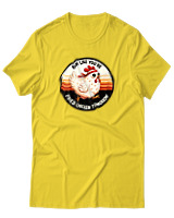 T-Shirt Αντρικό - Fried Chicken - Color Thumbnail Χρυσό Κίτρινο