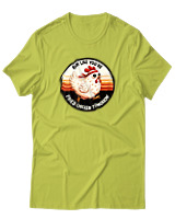 T-Shirt Αντρικό - Fried Chicken - Color Thumbnail Λαχανί