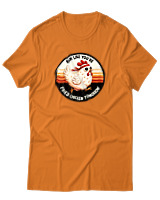 T-Shirt Αντρικό - Fried Chicken - Color Thumbnail Πορτοκαλί