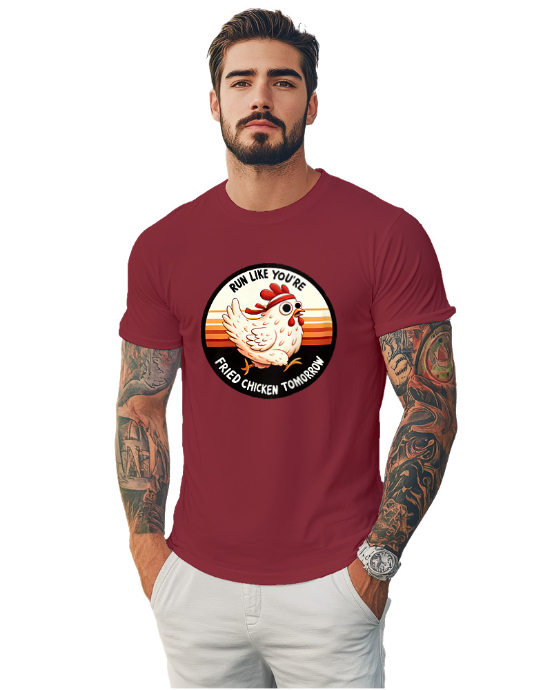 T-Shirt Αντρικό - Fried Chicken - Image 1