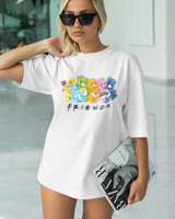 T-Shirt Classic - Friends Bears - Color Thumbnail WHITE