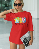 T-Shirt Classic - Friends Bears - Color Thumbnail RED