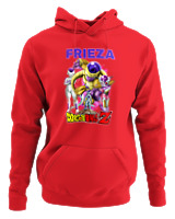 Φούτερ με κουκούλα - Frieza - Color Thumbnail Κόκκινο
