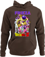 Φούτερ με κουκούλα - Frieza - Color Thumbnail Καφέ