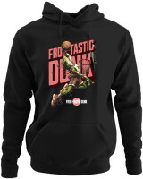 Φούτερ με κουκούλα - Frogtastic Dunk - Color Thumbnail Μαύρο