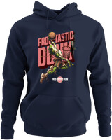 Φούτερ με κουκούλα - Frogtastic Dunk - Color Thumbnail Navy Blue