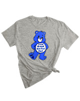 T-Shirt Woman Fashion Γυναικείο - Fuck Around Find Out - Color Thumbnail GREY MELANZE