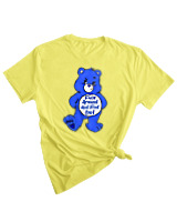 T-Shirt Woman Fashion Γυναικείο - Fuck Around Find Out - Color Thumbnail LIGHT YELLOW
