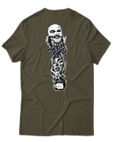 T-Shirt Αντρικό - Fuck Of Rules - Color Thumbnail Χακί