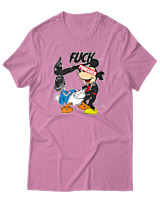 T-Shirt Αντρικό - Fuck Punisher - Color Thumbnail Ροζ