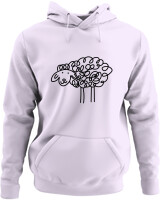 Φούτερ με κουκούλα - Funny Sheep - Color Thumbnail Lilac
