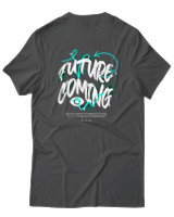 T-Shirt Αντρικό - Future Coming - Color Thumbnail Ανθρακί