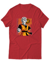 T-Shirt Αντρικό - Future Gohan - Color Thumbnail Κόκκινο