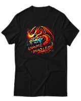 T-Shirt Αντρικό - Game Master - Color Thumbnail Μαύρο