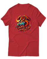 T-Shirt Αντρικό - Game Master - Color Thumbnail Κόκκινο