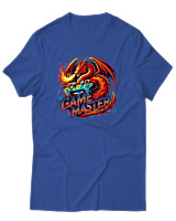 T-Shirt Αντρικό - Game Master - Color Thumbnail Μπλε Ρουά
