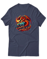 T-Shirt Αντρικό - Game Master - Color Thumbnail Μπλε Γκρι