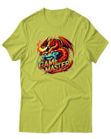 T-Shirt Αντρικό - Game Master - Color Thumbnail Λαχανί