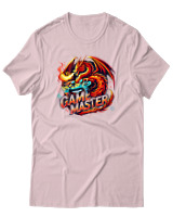 T-Shirt Αντρικό - Game Master - Color Thumbnail Απαλό Ροζ