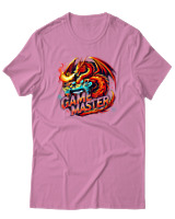 T-Shirt Αντρικό - Game Master - Color Thumbnail Ροζ