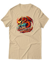T-Shirt Αντρικό - Game Master - Color Thumbnail Μπεζ