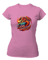 T-Shirt Στενή Γραμμή Γυναικείο - Game Master - Color Thumbnail Ροζ