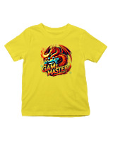 T-Shirt  Παιδικό - Game Master - Color Thumbnail Κίτρινο