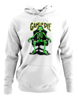 Φούτερ με κουκούλα Αντρικό - Game Or Die - Color Thumbnail ΄Ασπρο