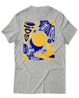 T-Shirt Αντρικό - Game Season - Color Thumbnail Γκρι Μελανζέ