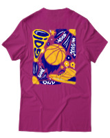 T-Shirt Αντρικό - Game Season - Color Thumbnail Φουξια