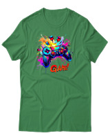 T-Shirt Αντρικό - Game - Color Thumbnail Πράσινο