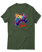 T-Shirt Αντρικό - Game - Color Thumbnail Κυπαρισσί