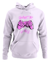 Φούτερ με κουκούλα Αντρικό - Gamer Girl - Color Thumbnail Lilac