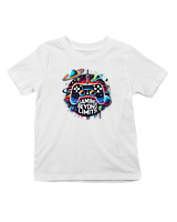 T-Shirt  Παιδικό - Gaming Beyond Limits - Color Thumbnail 'Ασπρο