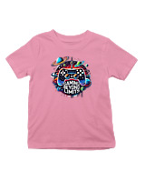 T-Shirt  Παιδικό - Gaming Beyond Limits - Color Thumbnail Ροζ